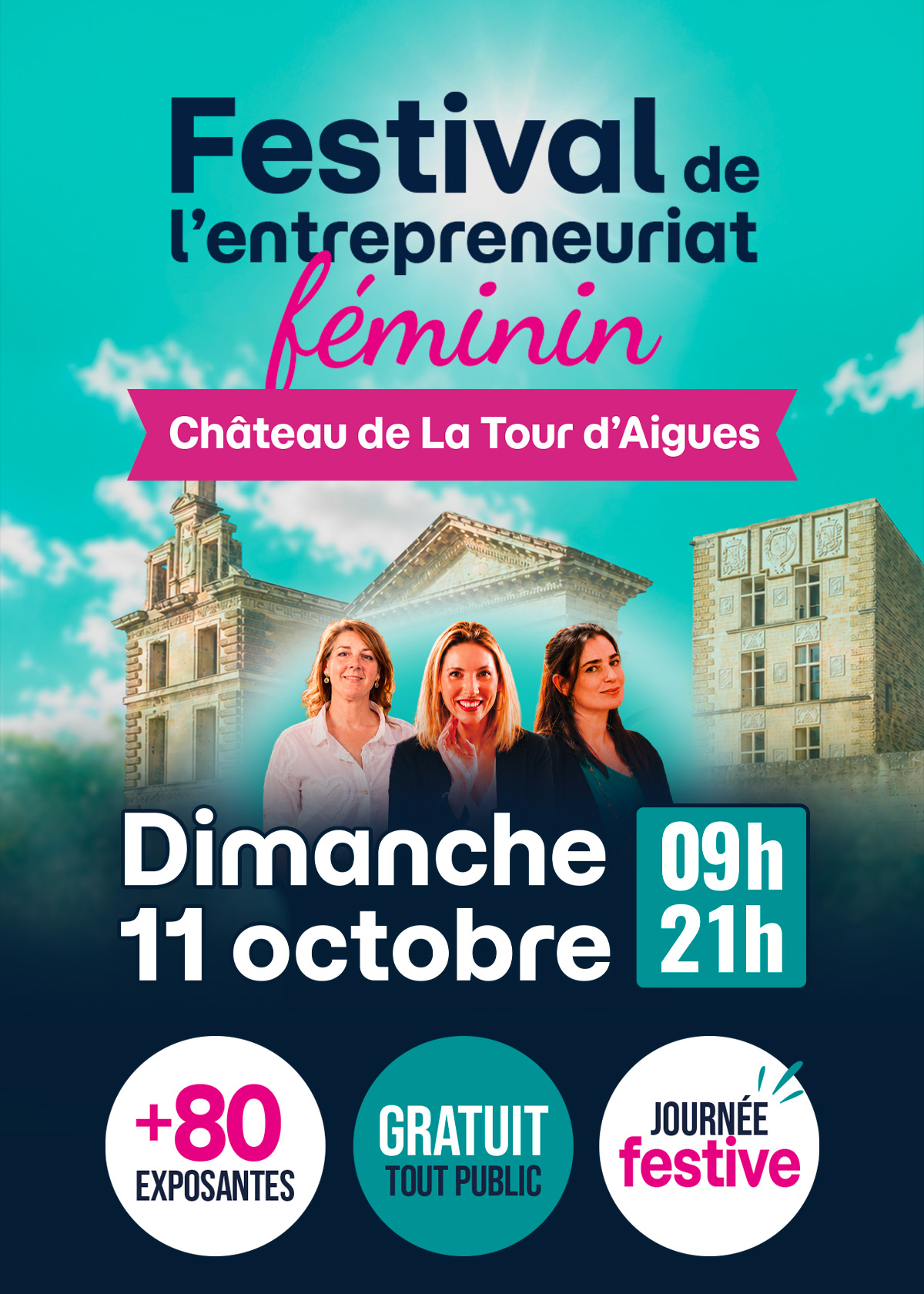 Le festival de l'entrepreneuriat féminin ouvert au tout public